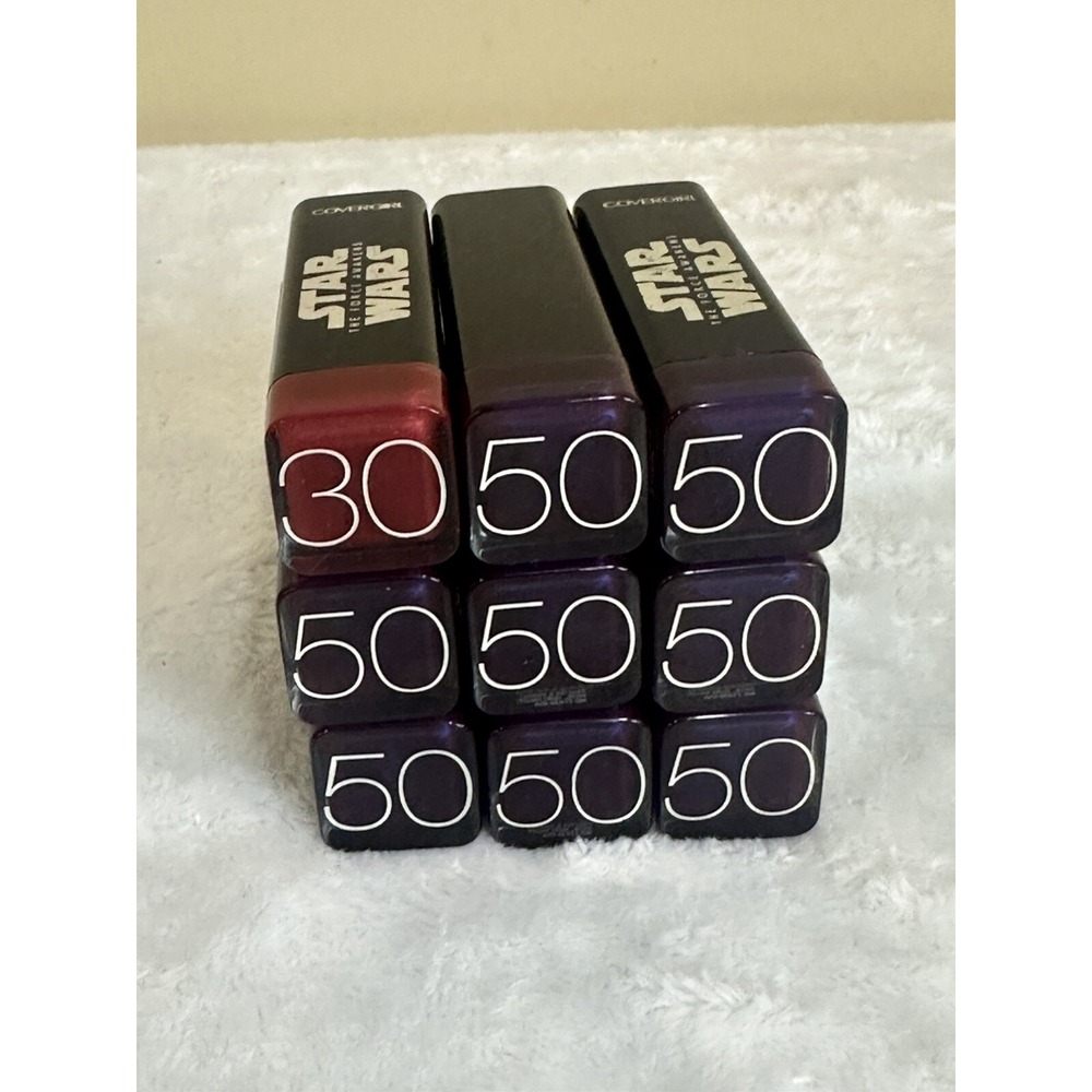 Star Wars Cover Girl Lip Stick Lot